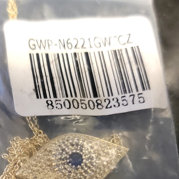 Melinda Maria Gold Necklace with Blue Evil Eye Necklace 79 Ring 52 Price For 1 - Picture 10 of 17
